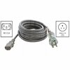 Ac Works 10ft 13A 16/3 Medical Grade Power Cord With IEC C13 Connector MD13AC13-120